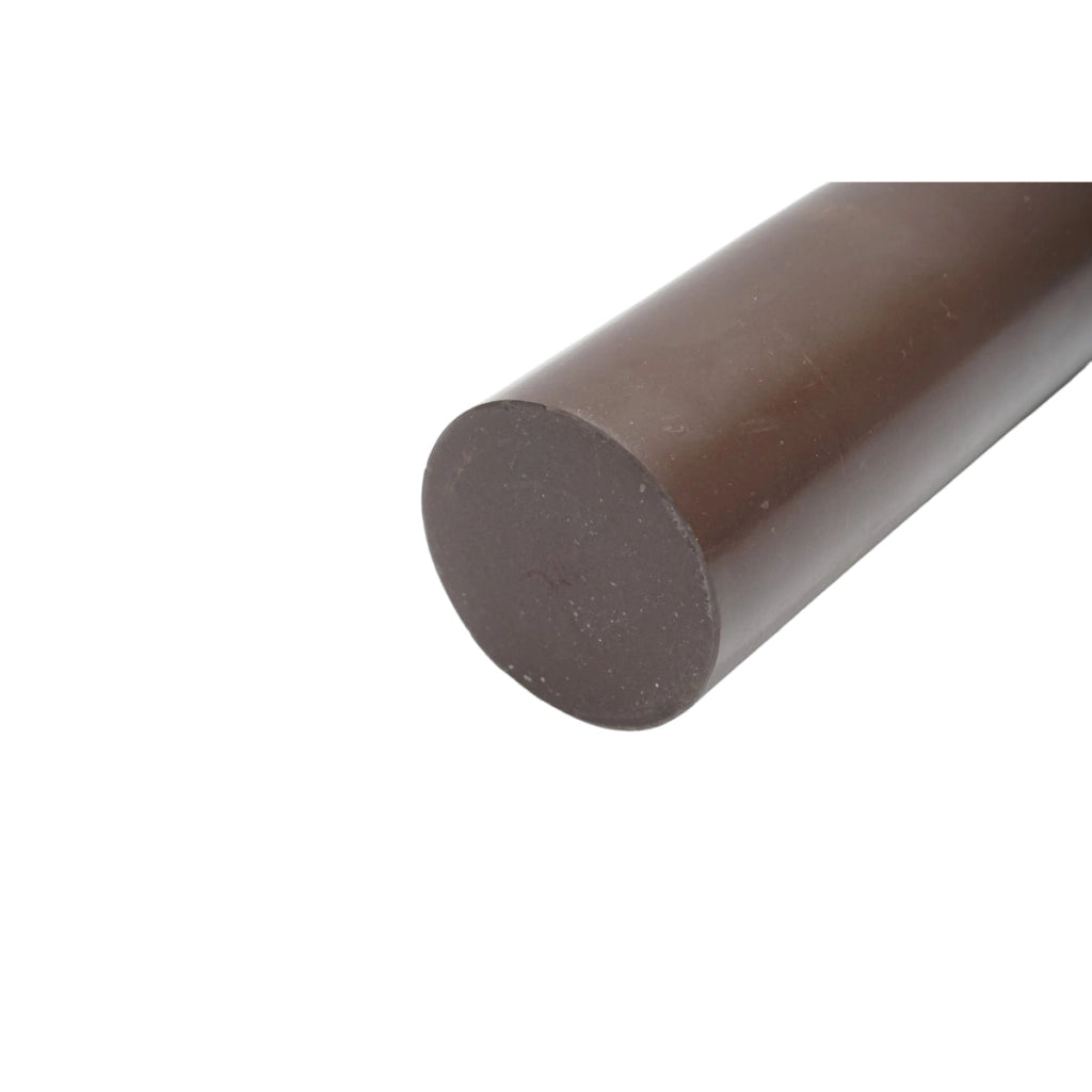 Barra in teflon, PTFE, politetrafluoroetilene marrone 200x70mm 2,84 Kg