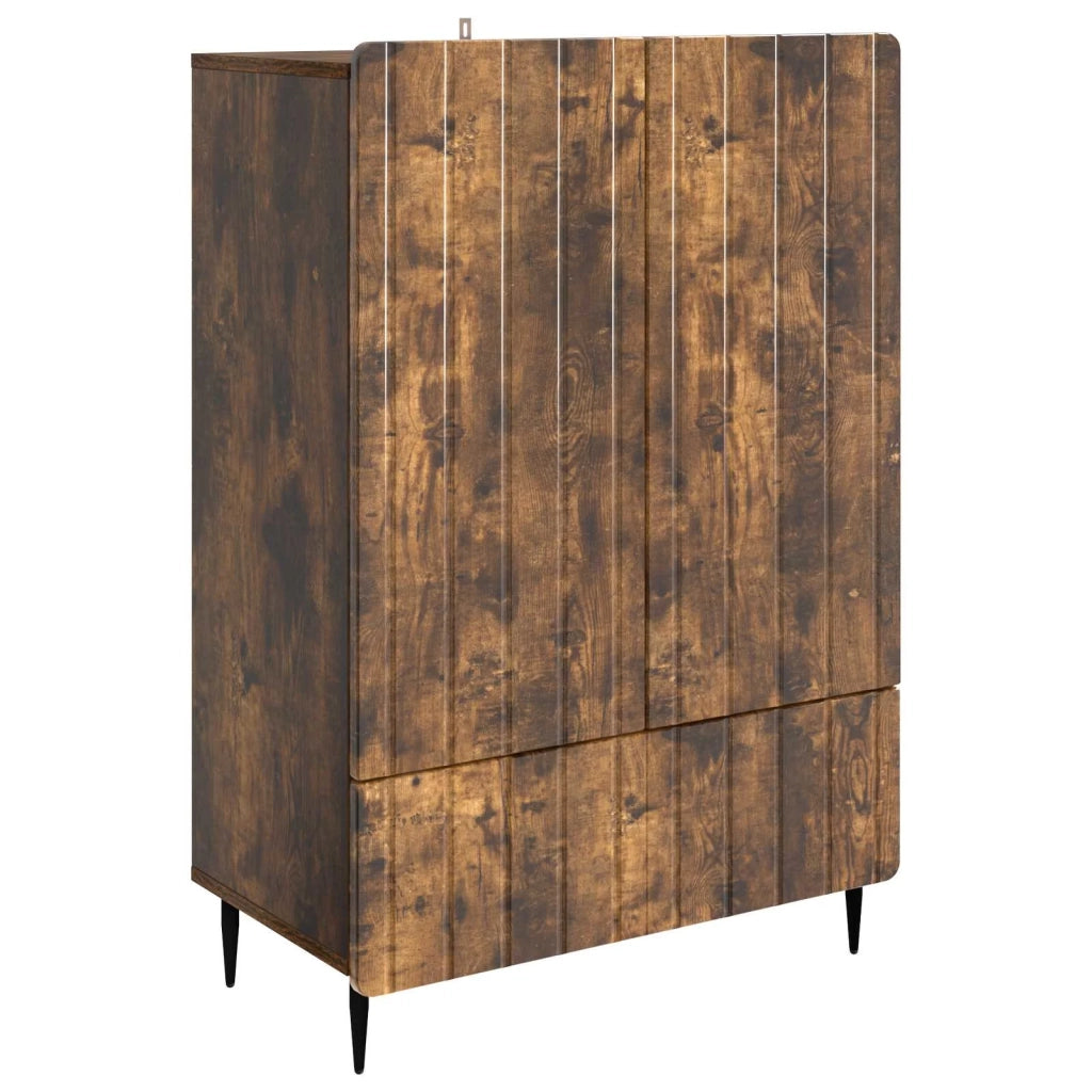 Credenza Rovere Fumo 66 x 34,5 x 97 cm Legno ingegnerizzato 894440