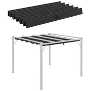 Tenda da giardino ¨C zephmum ¨C grigio scuro 250x255 cm