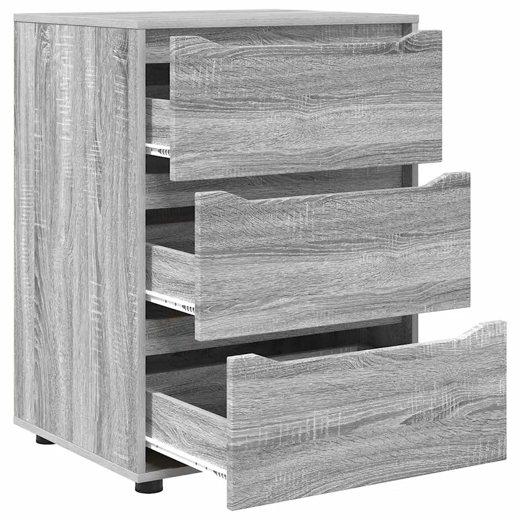 Armadio Grigio Sonoma 60 x 48 x 81 cm Legno multistrato