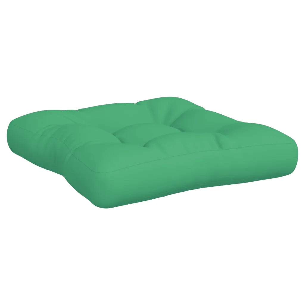 Cuscini per Pallet 2 pz Verdi in Tessuto 360839