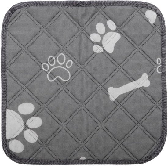 Casa per Cavi - Zoccoli di Assorbimento 4 Strati - Dischi di Assorbimento Idrorepellenti - Mat Matto Antiscivolo - Materiale Soffice e Duraturo - 30 x 30 cm - Prodotti per Animali Domestici