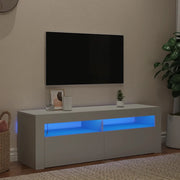 Mobile Porta TV con Luci LED Bianco 120x35x40 cm cod mxl 34029