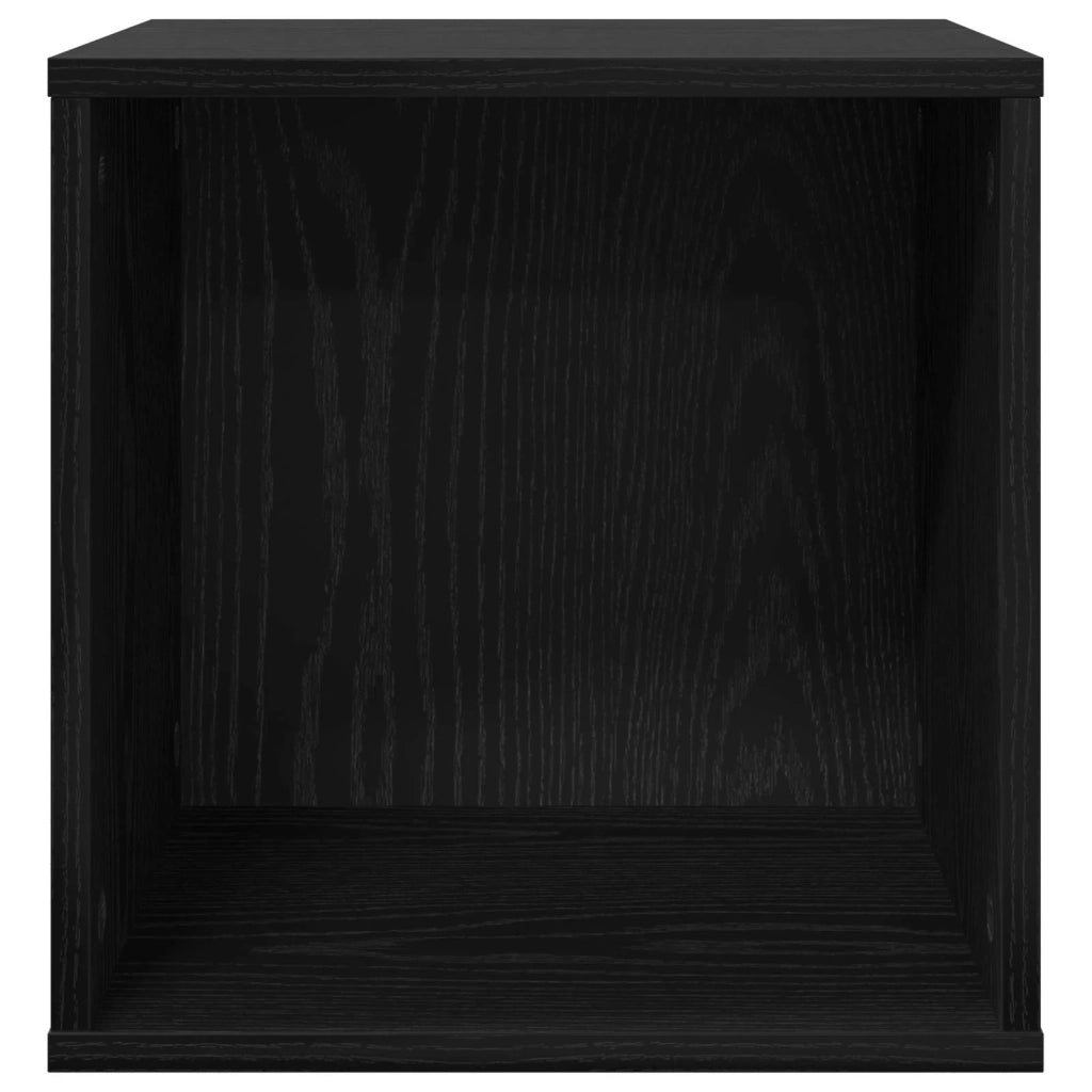 Scatola per album in vinile Rovere Nero 37 x 36,5 x 38 cm 8012844