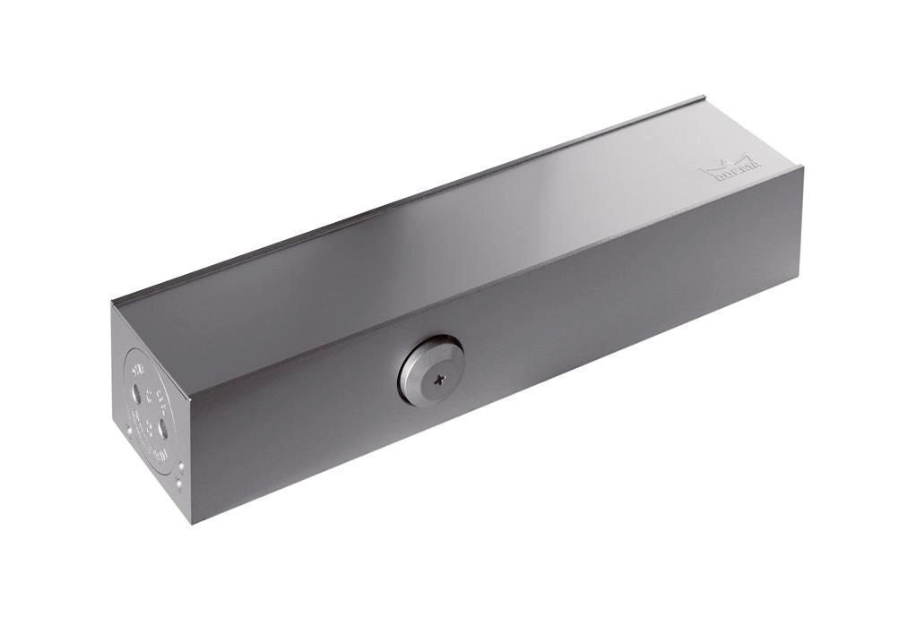 Dorma 1730-0202 TS83 Chiudiporta a Cremagliera e Pignone Forza EN 3-6 per Porte Tagliafuoco fino a 1400 mm 120 Kg senza Braccio colore Argento