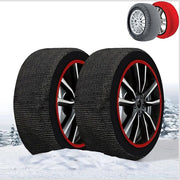 CALZA NEVE OMOLOGATE ITALIA EN 16662-1 2 CALZE TESSILI PNEUMATICI AUTO TAGLIA L
