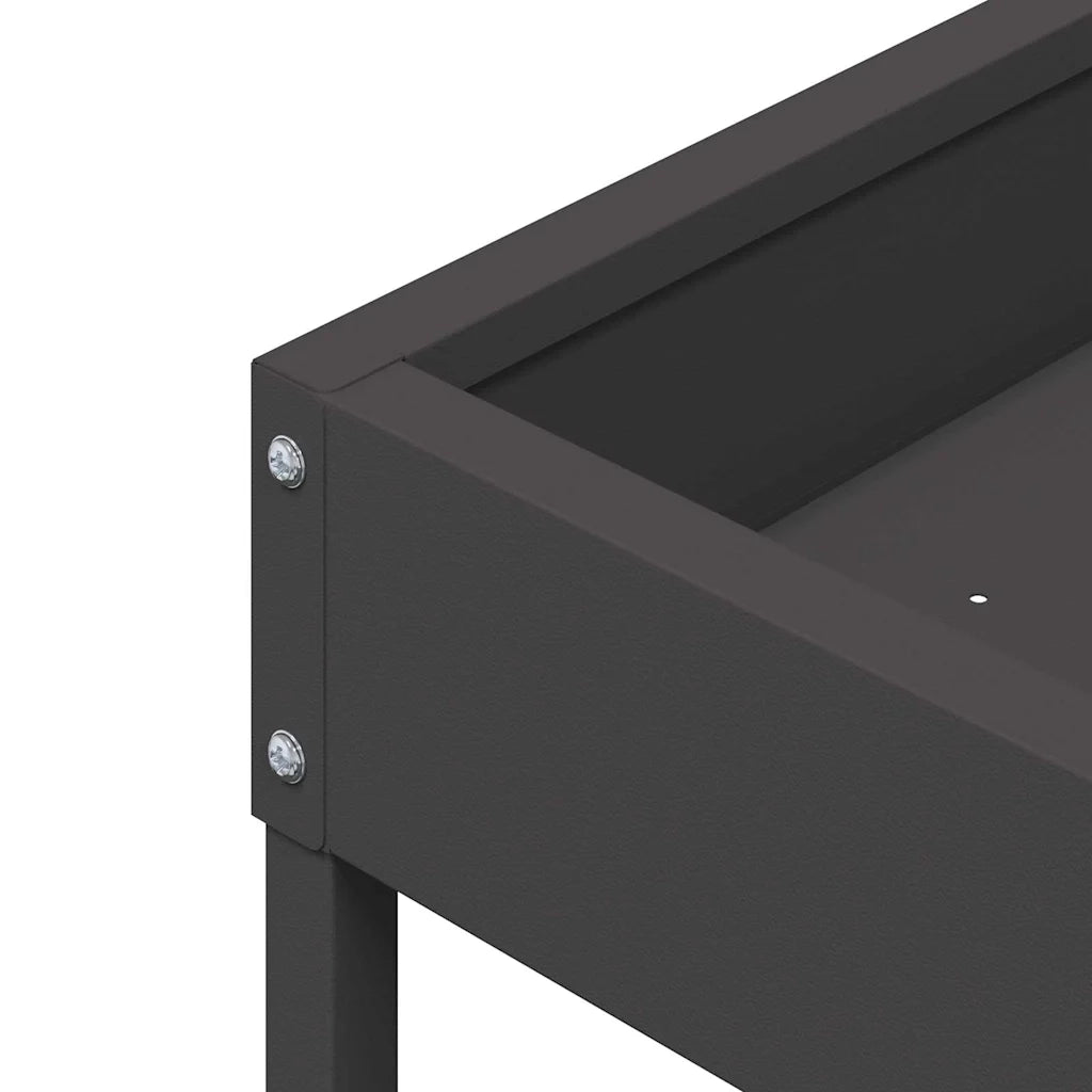 Mangiatore per Uccelli Nero 80 x 28 x 13.5 cm CFW4076041