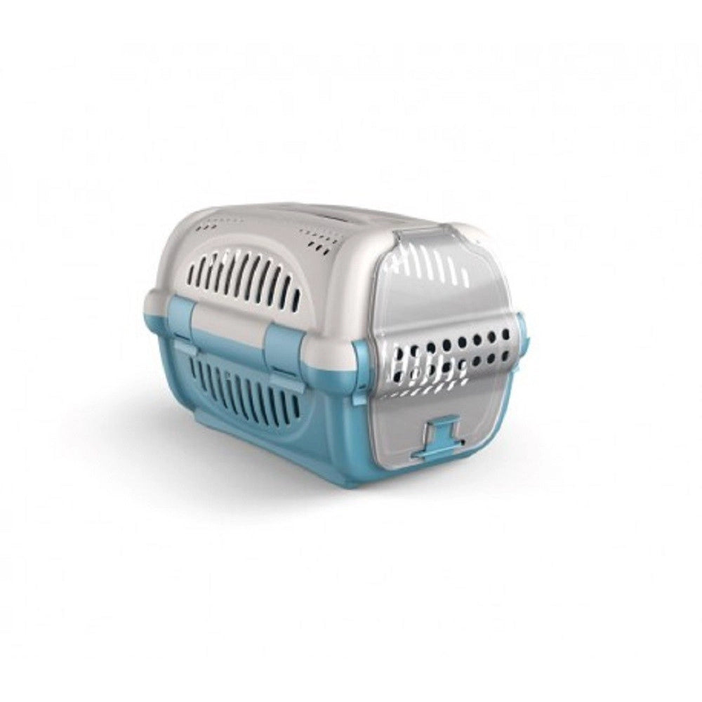 Trade Shop - Trasportino In Plastica Modello Rhino Per Cani E Gatti Da Viaggio 51x34,5x33 Cm -