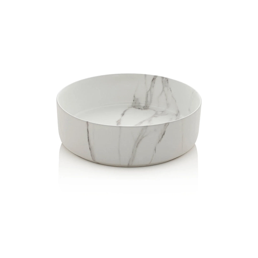 Lavabo da appoggio ELDO bianco