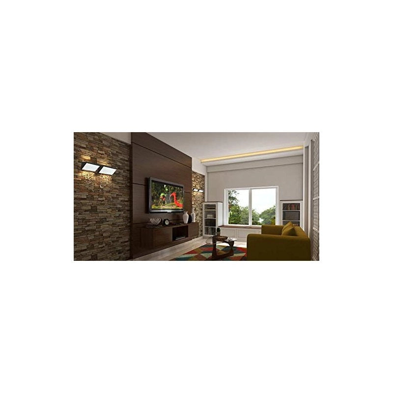 Applique Lampada Led Da Parete Angolare 20W Colore Grigio 3000K IP65 Luce Indiretto SKU-218236