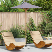 Ombrellone da Giardino Grigio Scuro 180x230 cm BambÃ¹