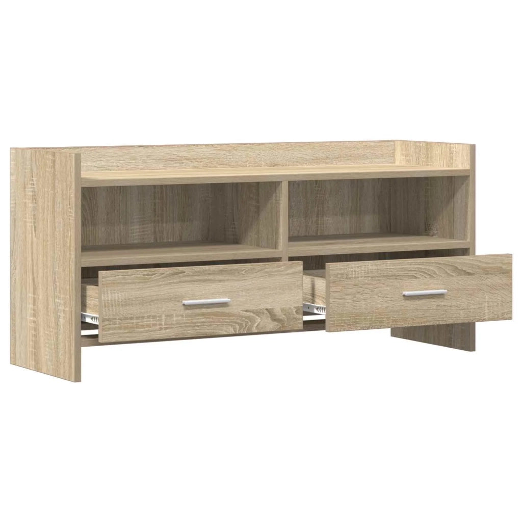 Mobile TV 100 x 33 x 47 cm Rovere Sonoma Legno ingegnerizzato 8011157