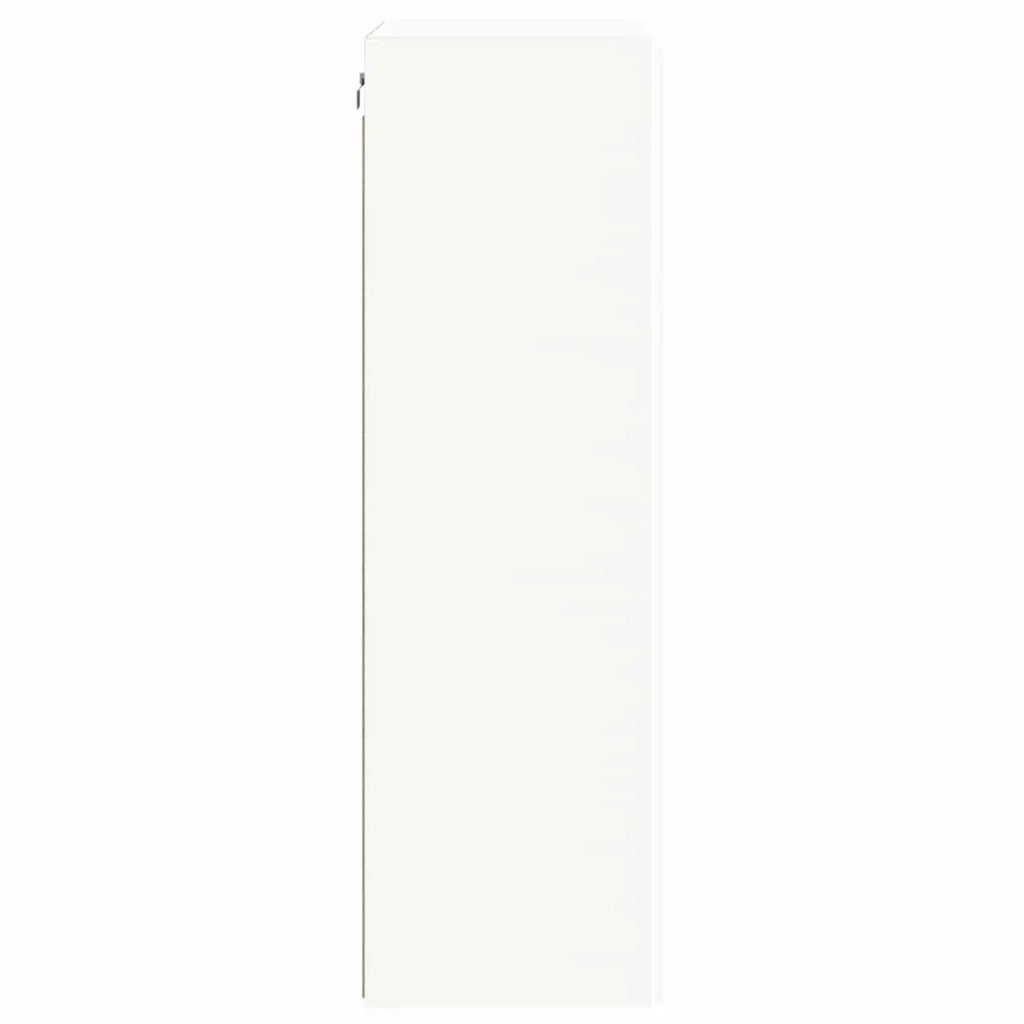 Mobile TV da parete Bianco 59,5 x 31 x 100 cm Legno multistrato 892369
