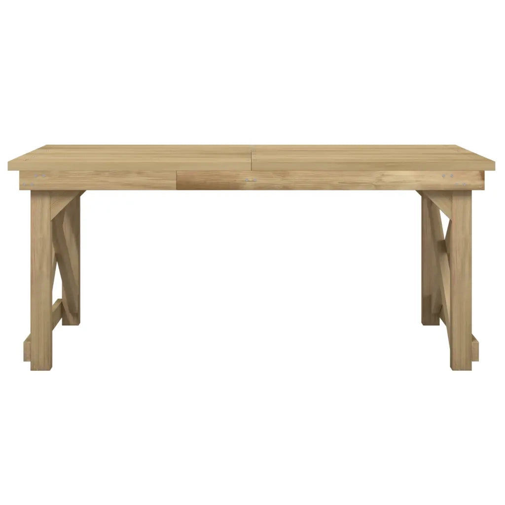 Set da Pranzo per Giardino 3 pz in Legno di Pino Impregnato 3096618