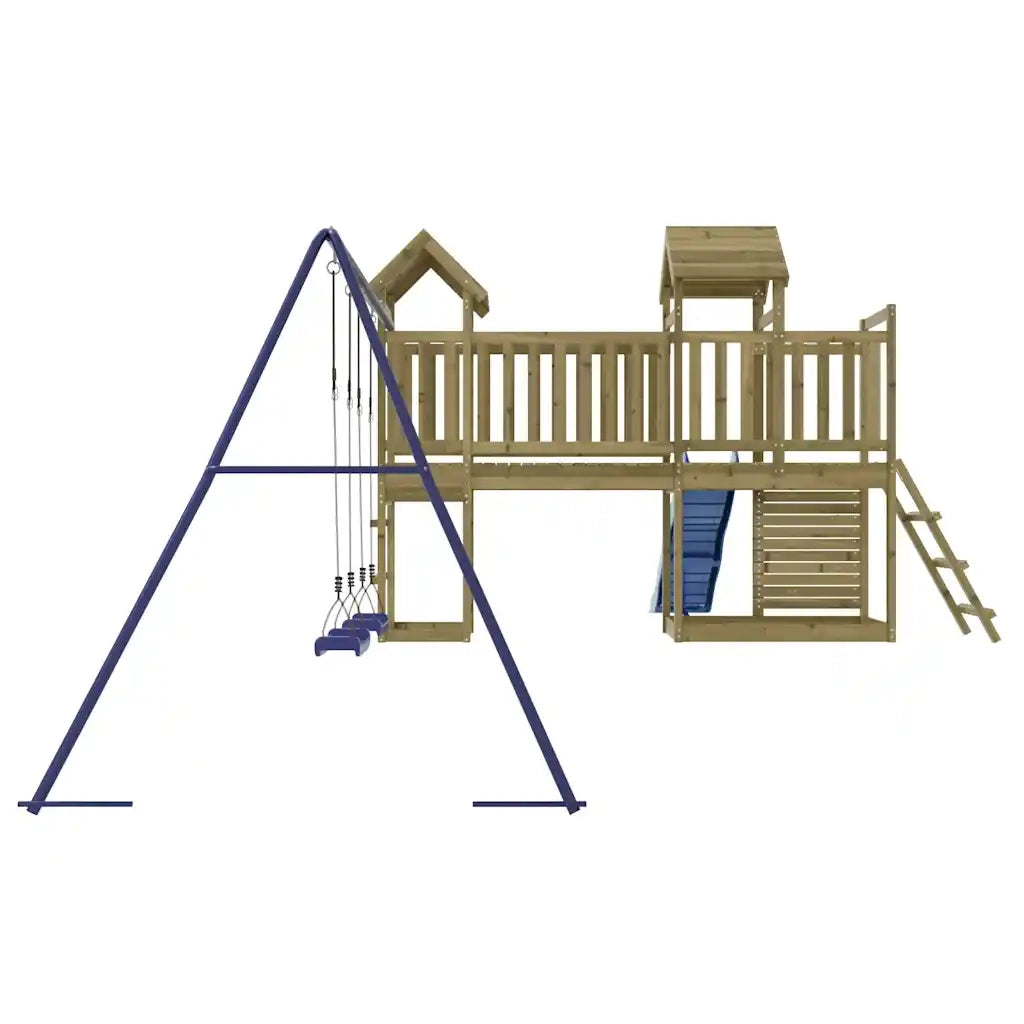 Set da Gioco da Esterno in Legno di Pino Impregnato 3155899