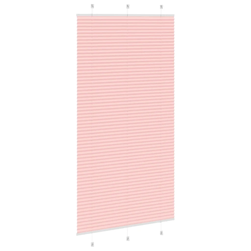 Tenda Plissettata Rosa 110x200 cm Larghezza Tessuto 109,4 cm 4015468