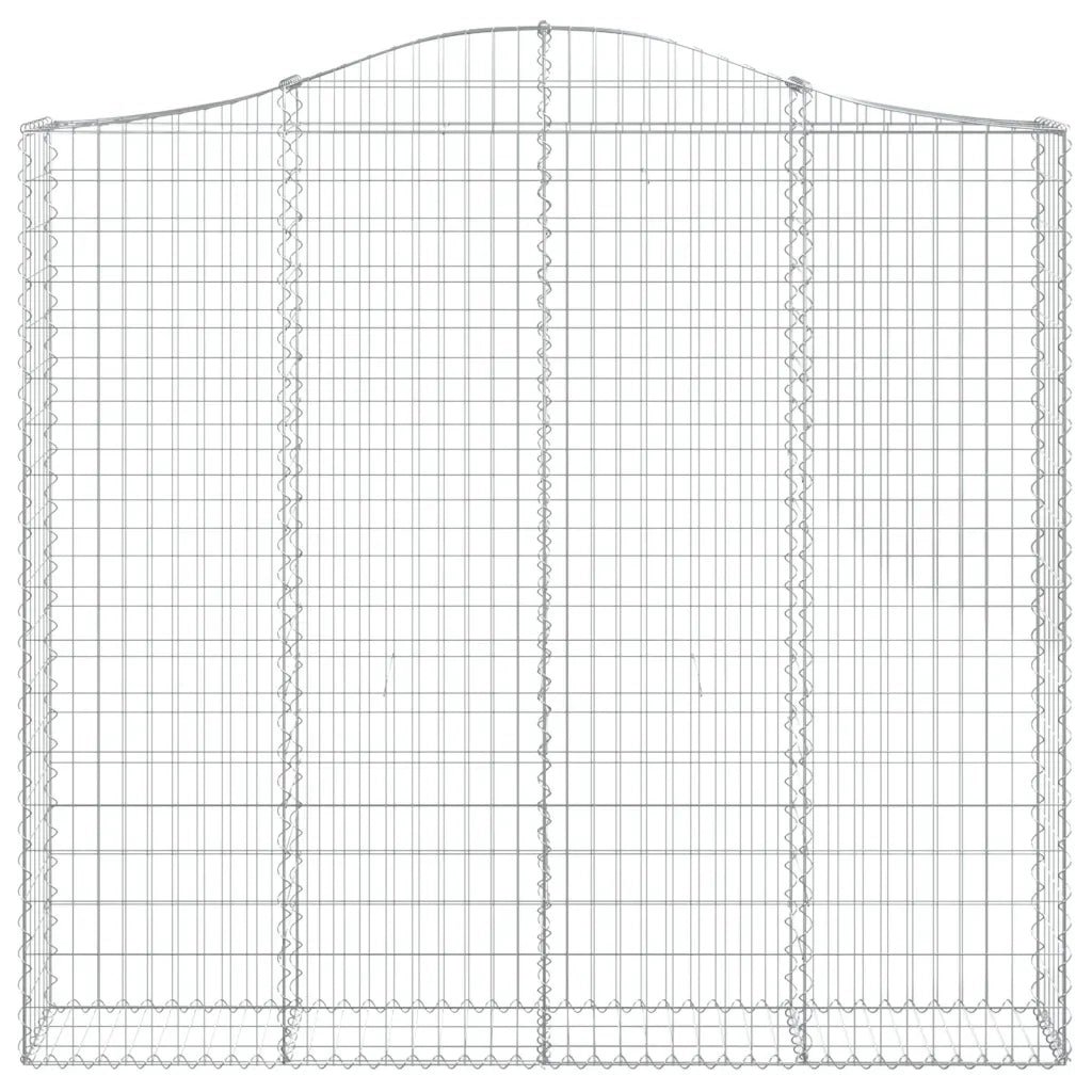 Cesti Gabbioni ad Arco 5 pz 200x30x180/200 cm Ferro Zincato 3145517