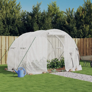 Serra con Telaio in Acciaio Bianco 6 mÂ² 3x2x2 mcod mxl 73407