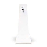 Fontana da Giardino Senza Rubinetto in Cemento Granulato di Marmo Oslo Bianco