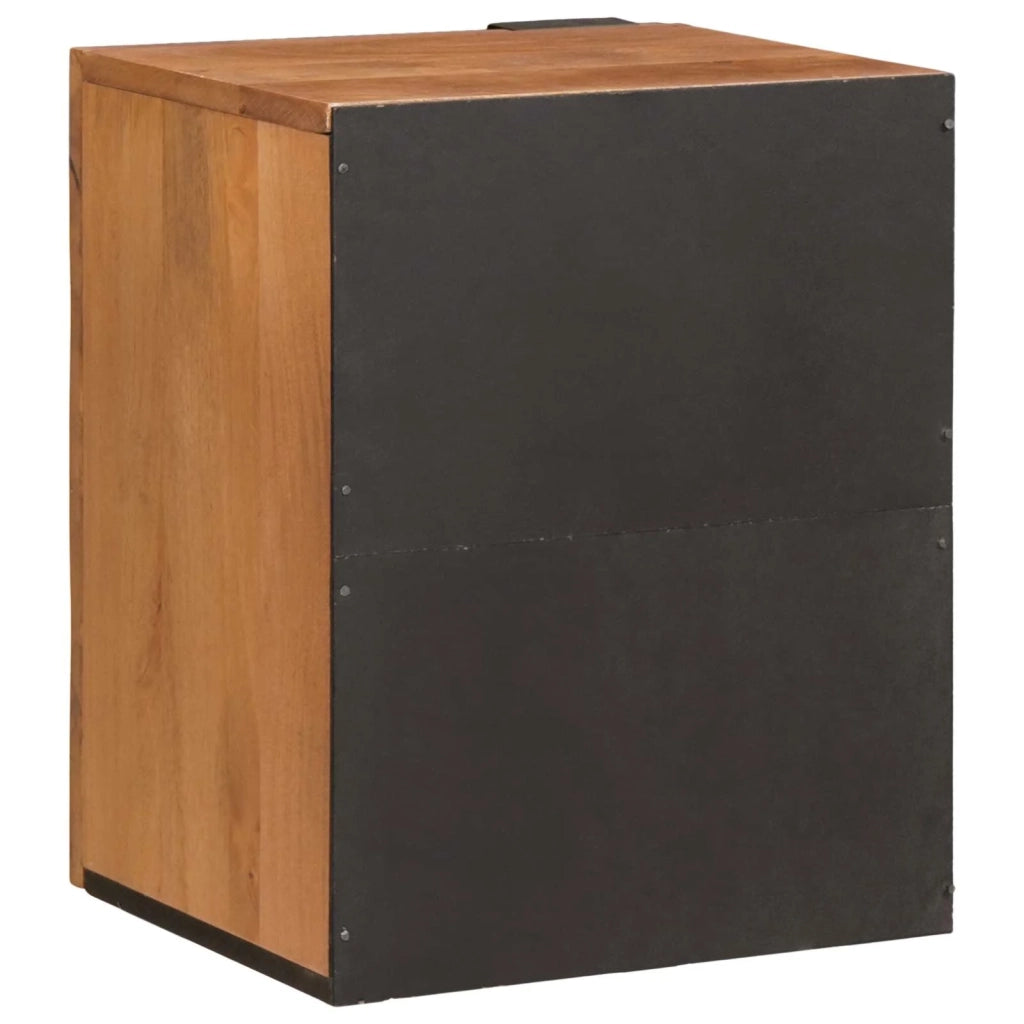Mobile Appeso da Bagno | Armadio da bagno con lo scaffale Marrone 38 x 33 x 48 cm