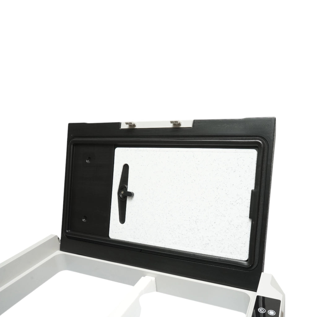Frigorifero per auto 39,7 L con compressore 12-24-220 V, 45 W tipo troller 726x390x443 mm