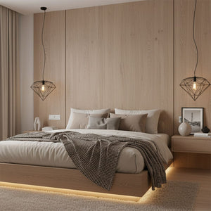 Lampada Pensile Metallo Loft Black APP563-1CP