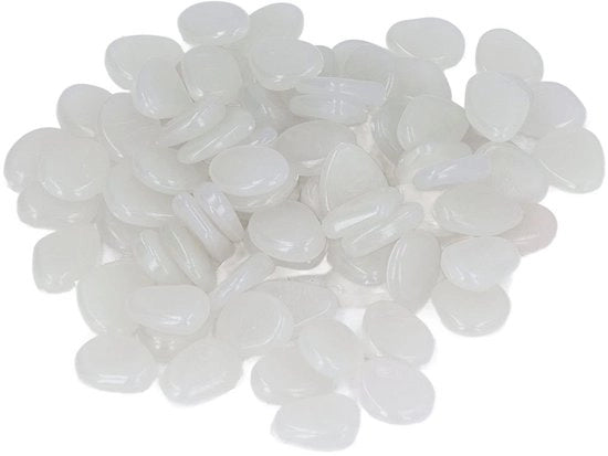 Stella luminosa per esterno - Pietre fosforescenti - Ideale per terrazza - Bianco - Decorativa e funzionale - Adatta per T...