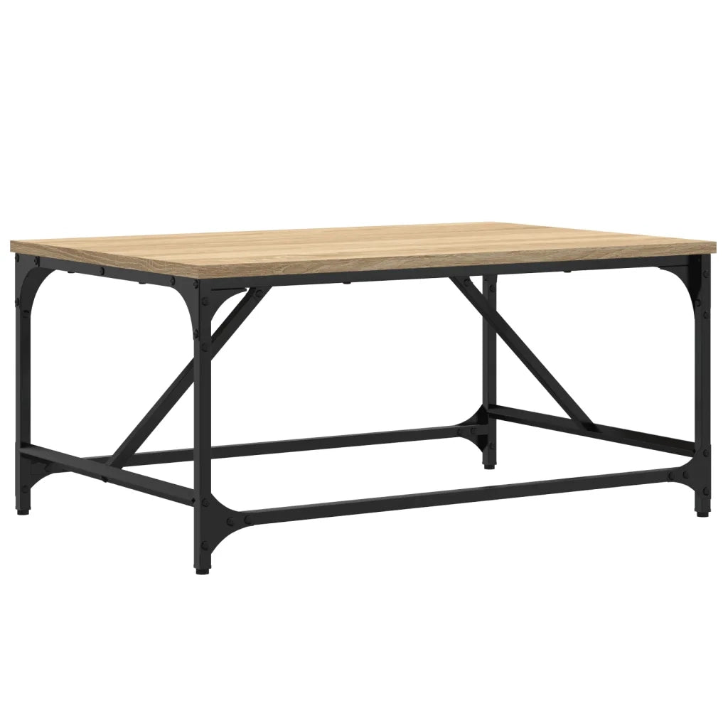 Tavolino da Salotto Rovere Sonoma 75x50x35cm Legno Multistrato 835325