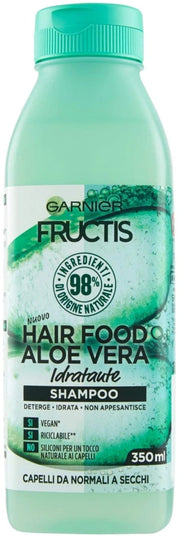 FRUCTIS HAIR FOOD SHAMPOO IN FORMATO DA 350 ML ALL' ALOE VERA