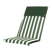 Set di 6 Cuscini Schienale Alto Riga Verde