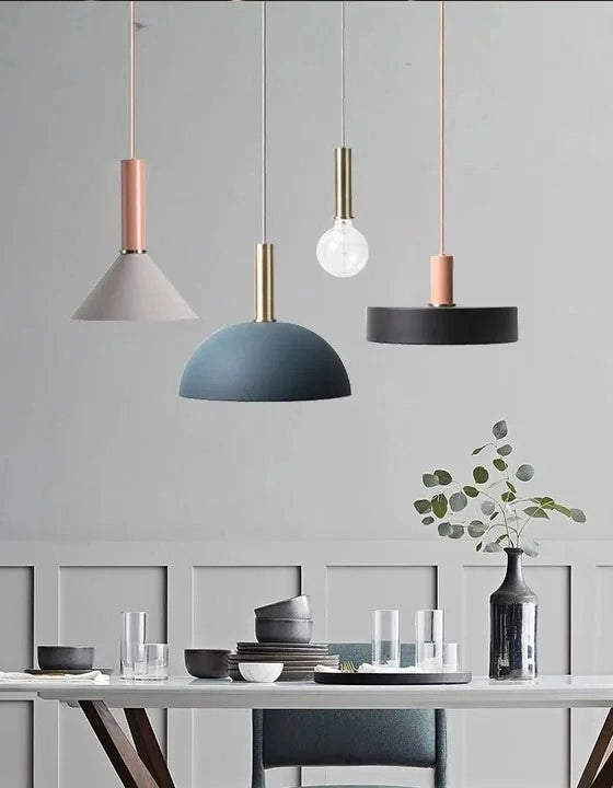 Lampada Da Soffitto Pensile Singola Osti A Coral
