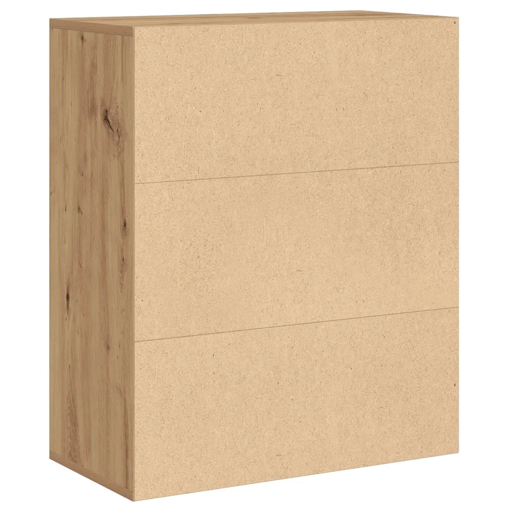Libreria Rovere Artigianale 60x30x71,5 cm Legno Multistrato 860318