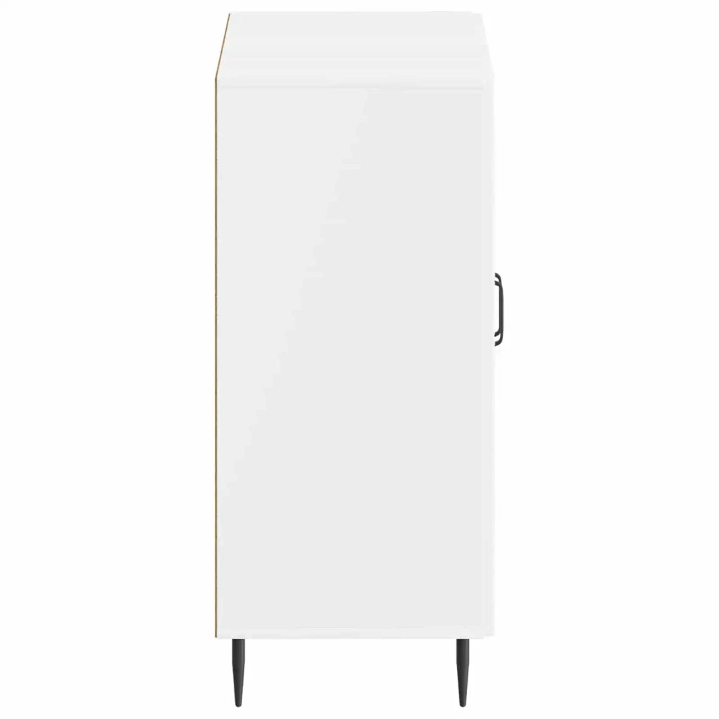 Mobile per scarpe HAARLEM 59,5 x 39,5 x 89,5 cm Bianco Lucido 896869