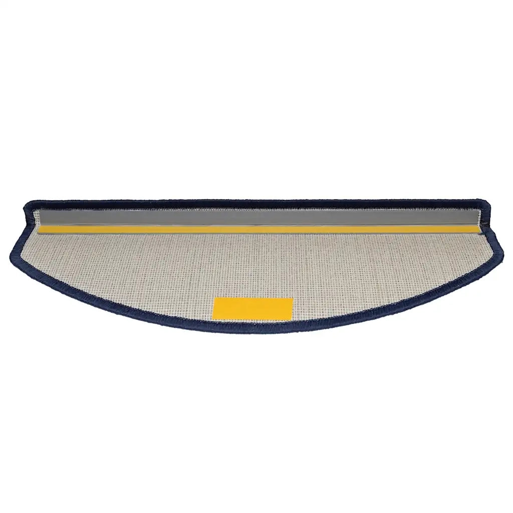 Tappetini per scale 20 pz 65x24x4 cm Blu Semicircolari Grandi