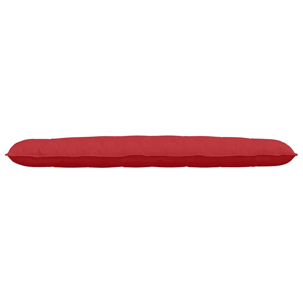 Cuscino per Schiena | Cuscino dorsale Rosso 200 x 19 x 50 cm Tessuto