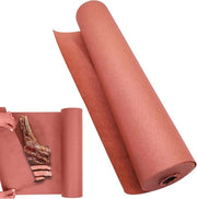 Panno di carta per BBQ e forno a legna, rossa carta per carne e pesce, dimensioni 30 cm x 30 m.