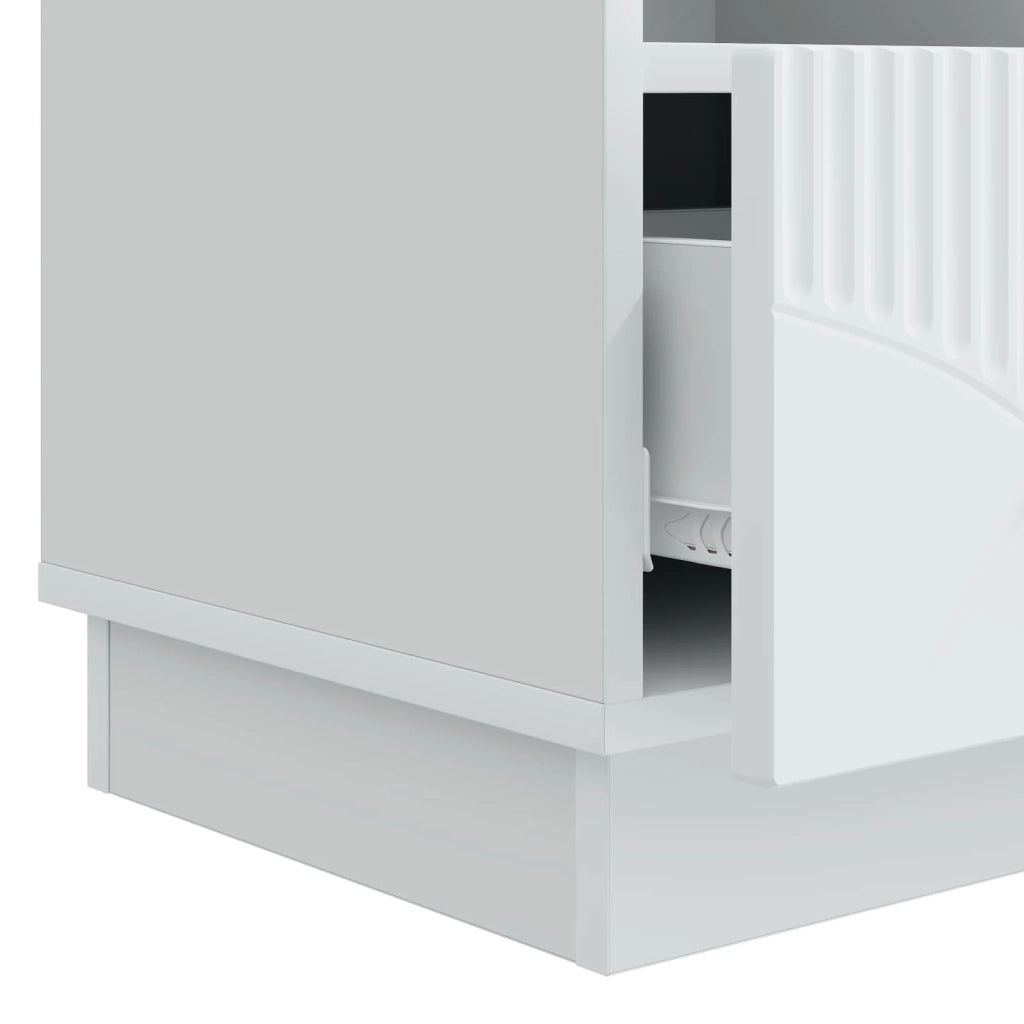 Mobile TV Bianco 102 x 34,5 x 47 cm Legno ingegnerizzato 895365