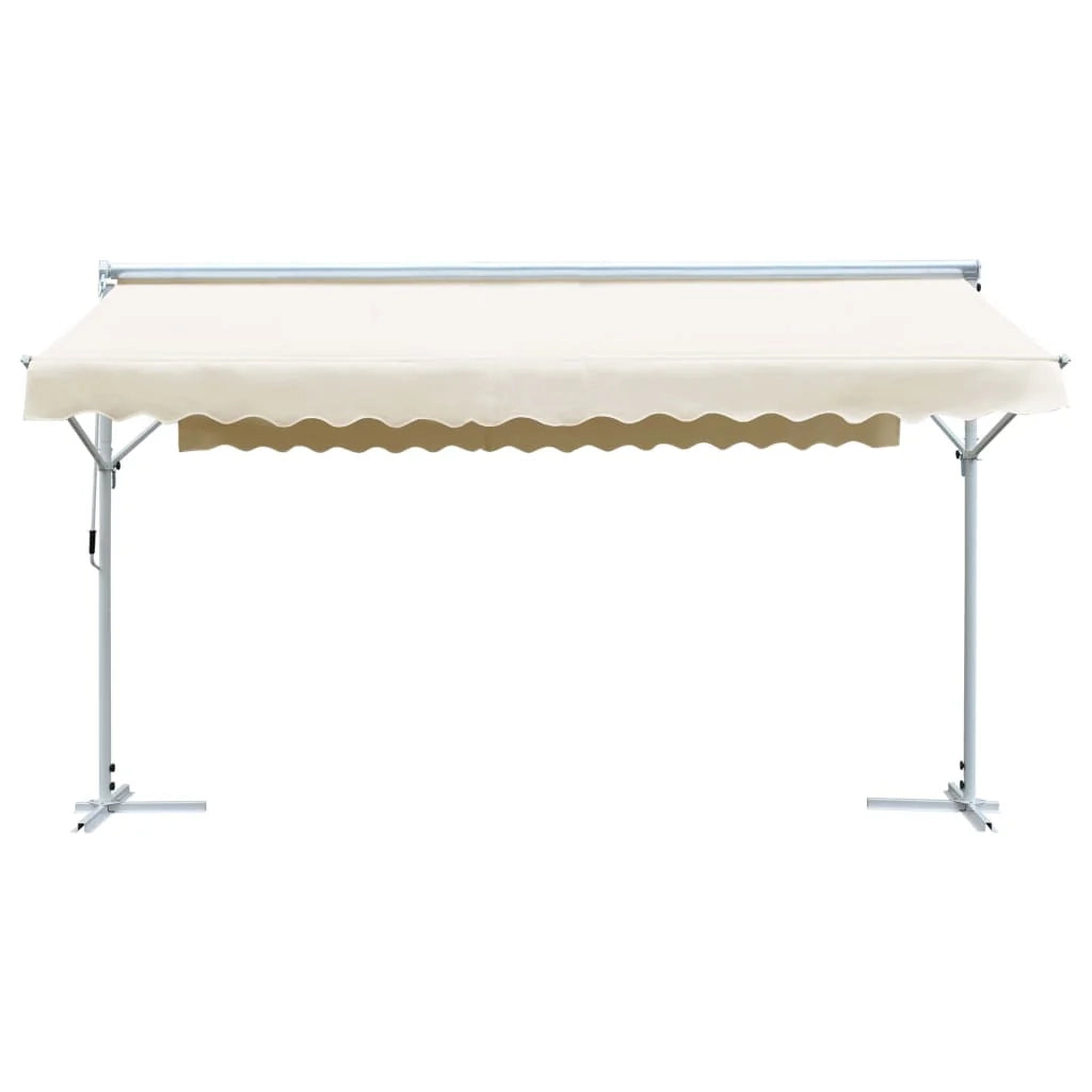Tenda da sole autoportante 500 x 300 cm color crema 02_0007481