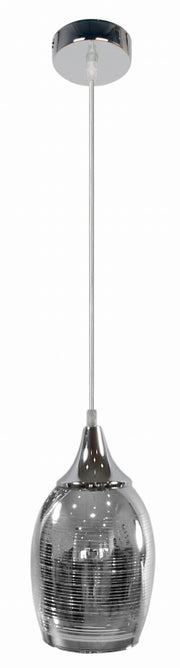 Lampada a sospensione Candellux Marina cromata Ø14 E27