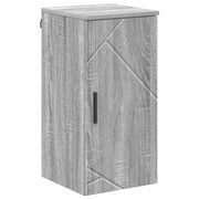 Mobile da Bagno | Armadio da bagno con porta Grigio Sonoma 30 x 31,5 x 61 cm