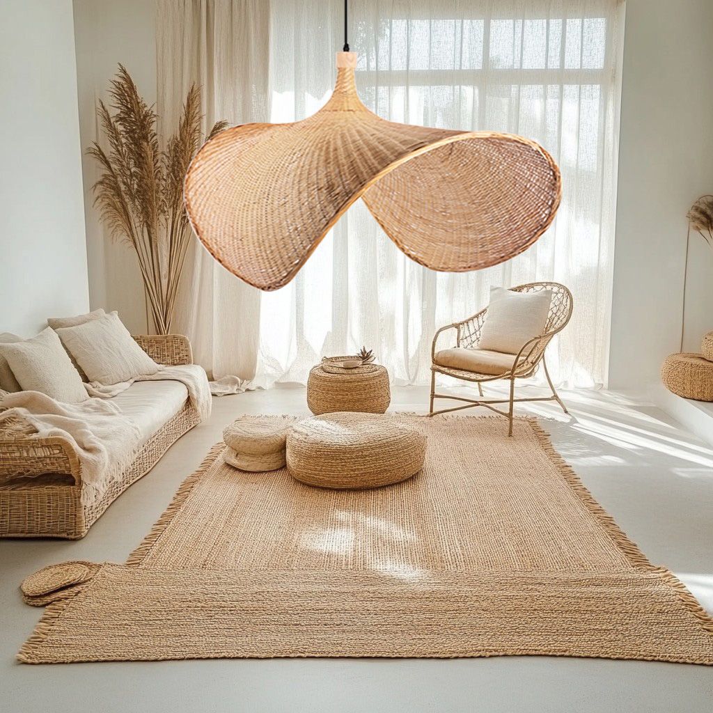 Lampada Da Soffitto Bamboo APP1641-1CP 50cm