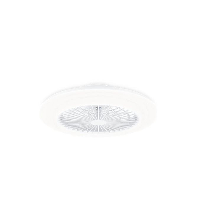 VENTILATORE DA SOFFITTO CON PLAFONIERA LED E TELECOMANDO AMIGO