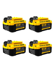 Pack da 4 baterías STANLEY SFMCB204 (18V - 4,0 Ah)
