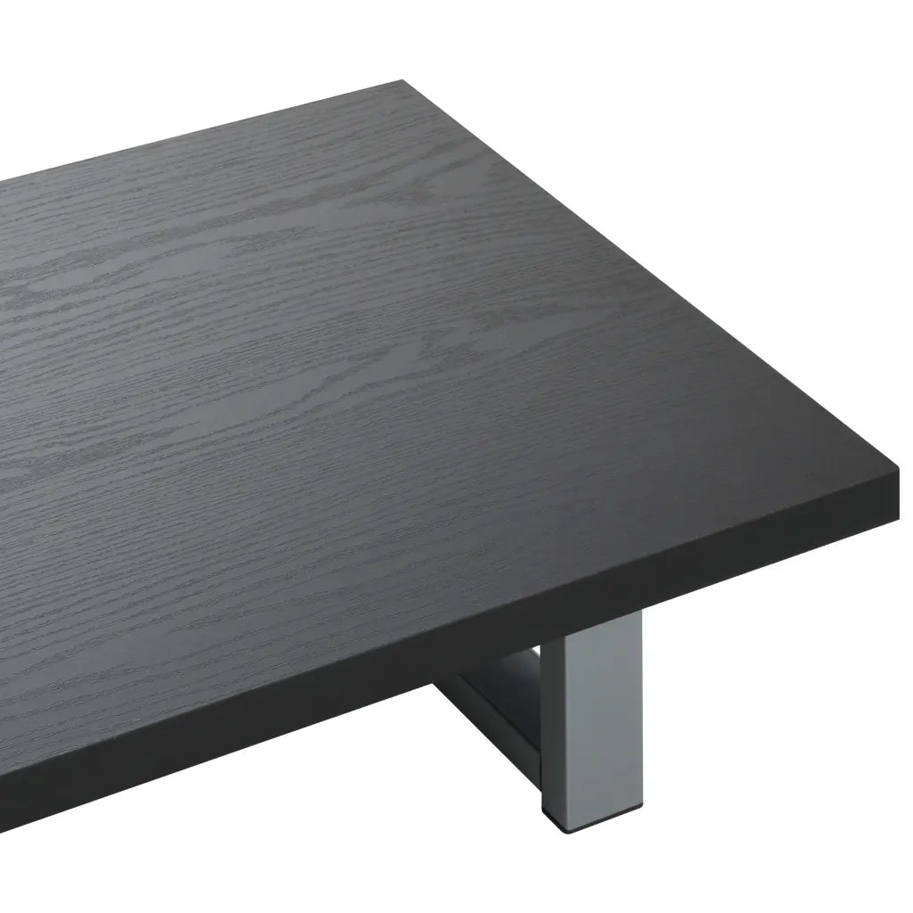 Set Mobili da Bagno 2 pz Ceramica Nero