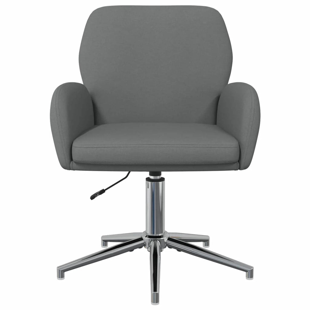 Sedia da scrivania girevole 54 x 58 x 90 cm Grigio Scuro 42034337