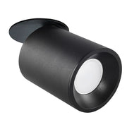 Faretto incasso orientabile GU10 nero Polux Pallas