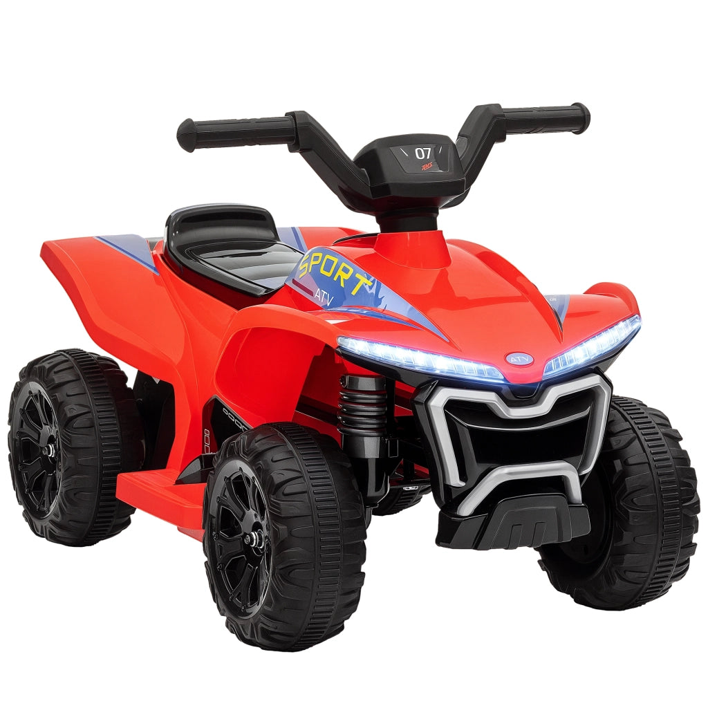 Auto Elettrica Bambini 6V ¨C zephmum ¨C Rosso 71x40.5x45 cm