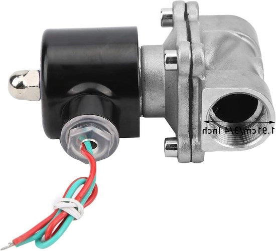 Ventilatore elettromagnetico 3/4 pollice 1 modalità normale chiuso azione diretta per aria acqua olio gas (Dc24V) De klep elettromagnetico