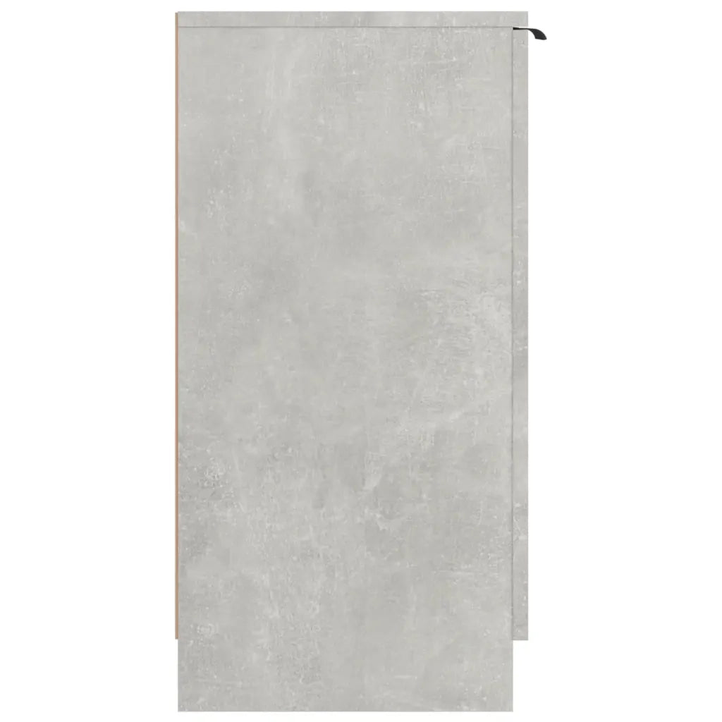 Scarpiera Grigio Cemento 59x35x70 cm in Legno Multistrato 811425