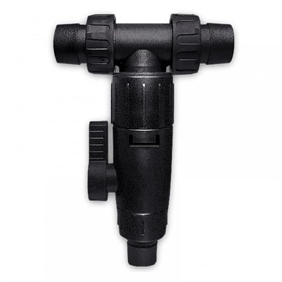 Valvola a tre vie - Regolatore di flusso d'acqua - Cambio acqua per acquario - Tubi 12/16 mm o 16/22 mm - Materiale PP/ABS - Facile da utilizzare - Valvola di scambio d'acqua